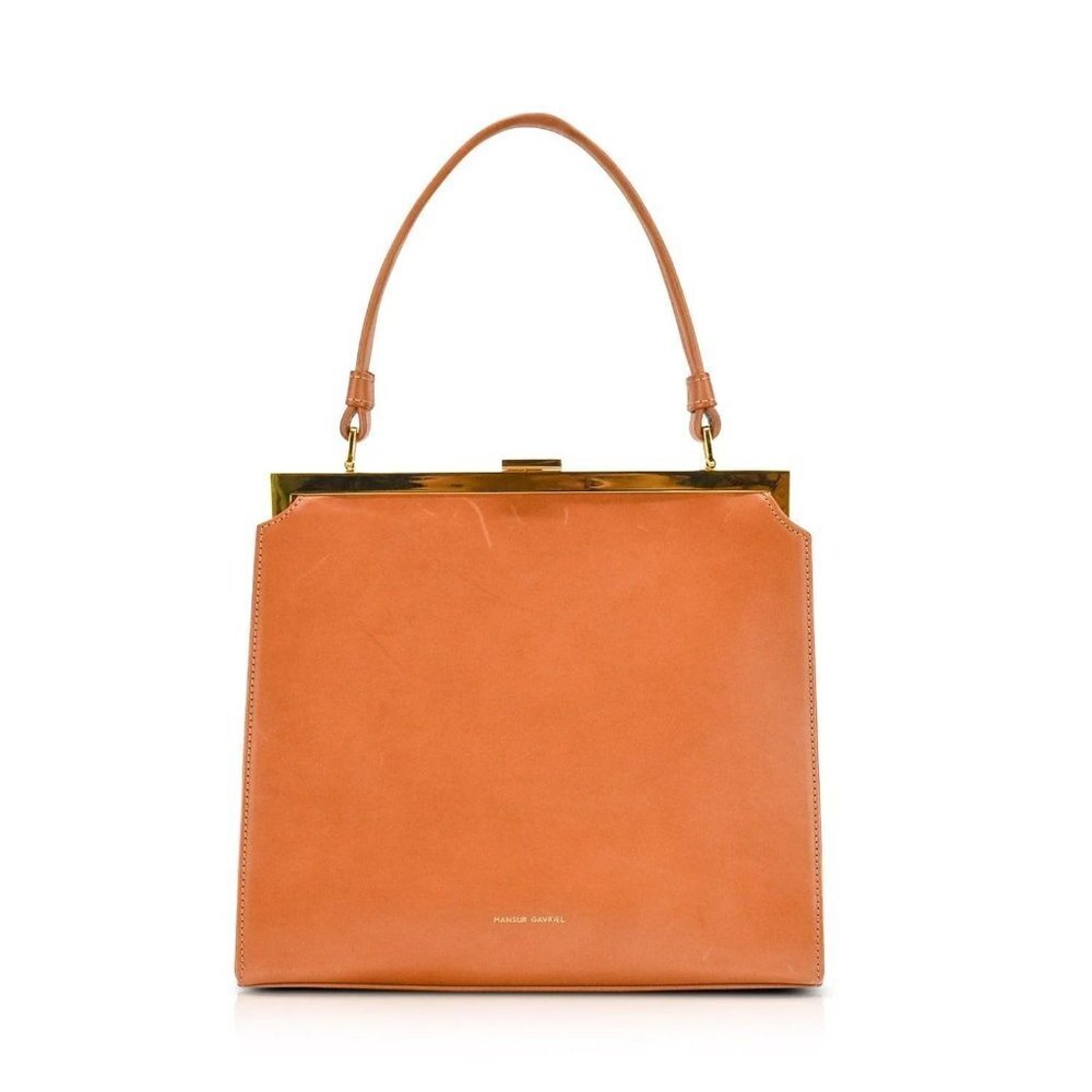 Mansur Gavriel Elegant Bag in Carmelo